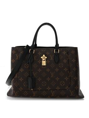 Louis Vuitton Flower Tote Black #263415L19B